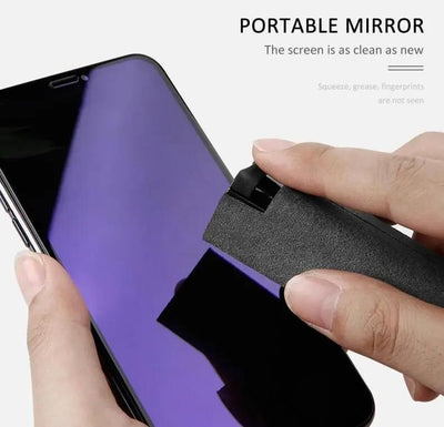 2 In 1 Phone Computer Screen Cleaner Kit For Screen Dust Removal Microfiber Cloth Set - NordicTech