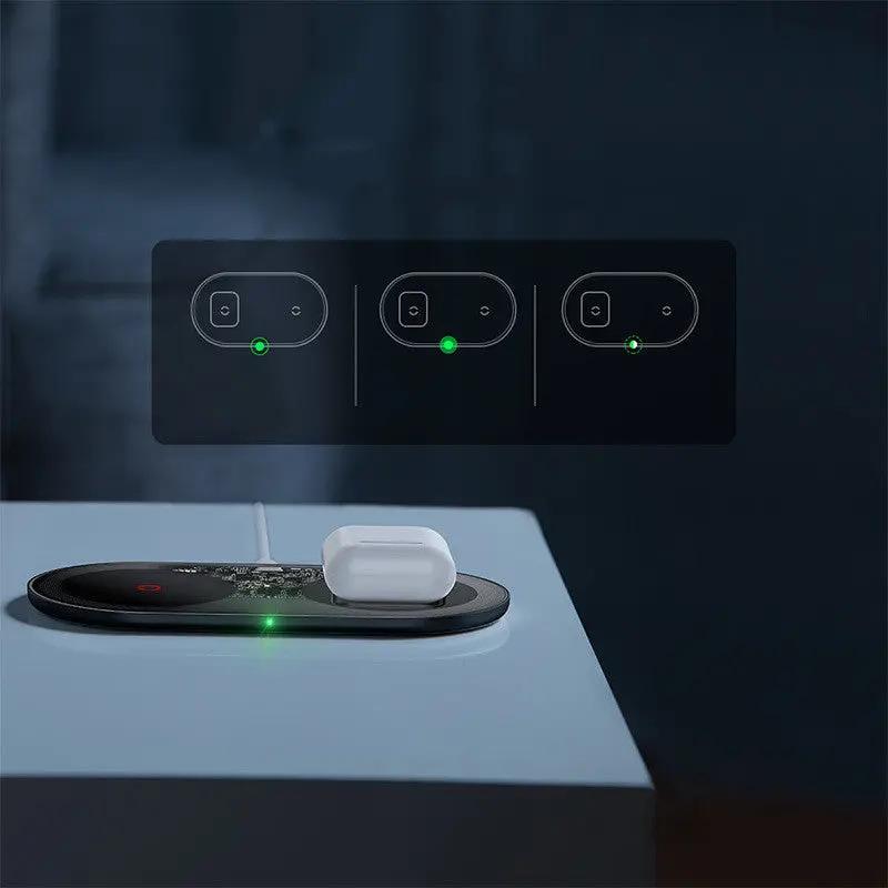 Mini Fast Charge 24W Wireless Charger Mobile Phone Power Adapter - NordicTech