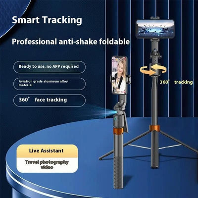 Smart Face Tracking PTZ Bluetooth Selfie Stick - NordicTech