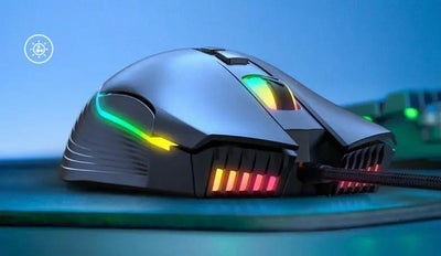 Gaming gaming mouse seven-speed DPI adjustable RGB light NordicTech