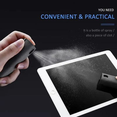 2 In 1 Phone Computer Screen Cleaner Kit For Screen Dust Removal Microfiber Cloth Set - NordicTech