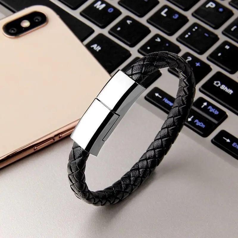 New Bracelet Charger USB Charging Cable Data Charging Cord For IPhone14 13 Max USB C Cable For Phone Micro Cable - NordicTech