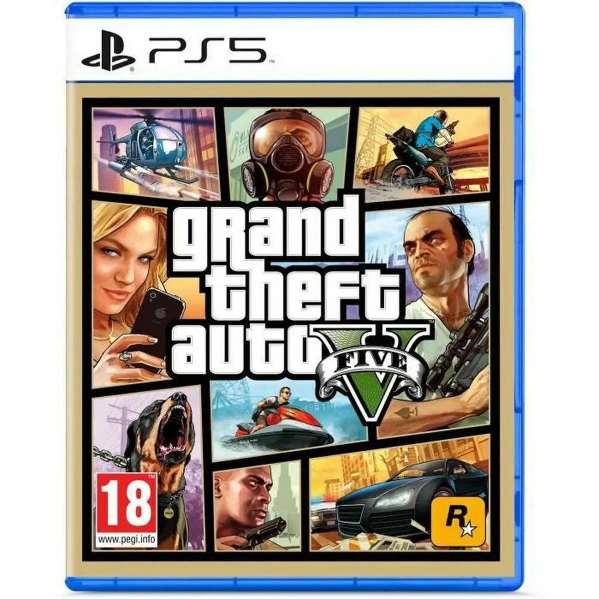 PlayStation 5 Video Game Sony GTA V-0