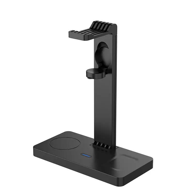 Watch Earphone Holder 3 In 1 Wireless Charging - NordicTech