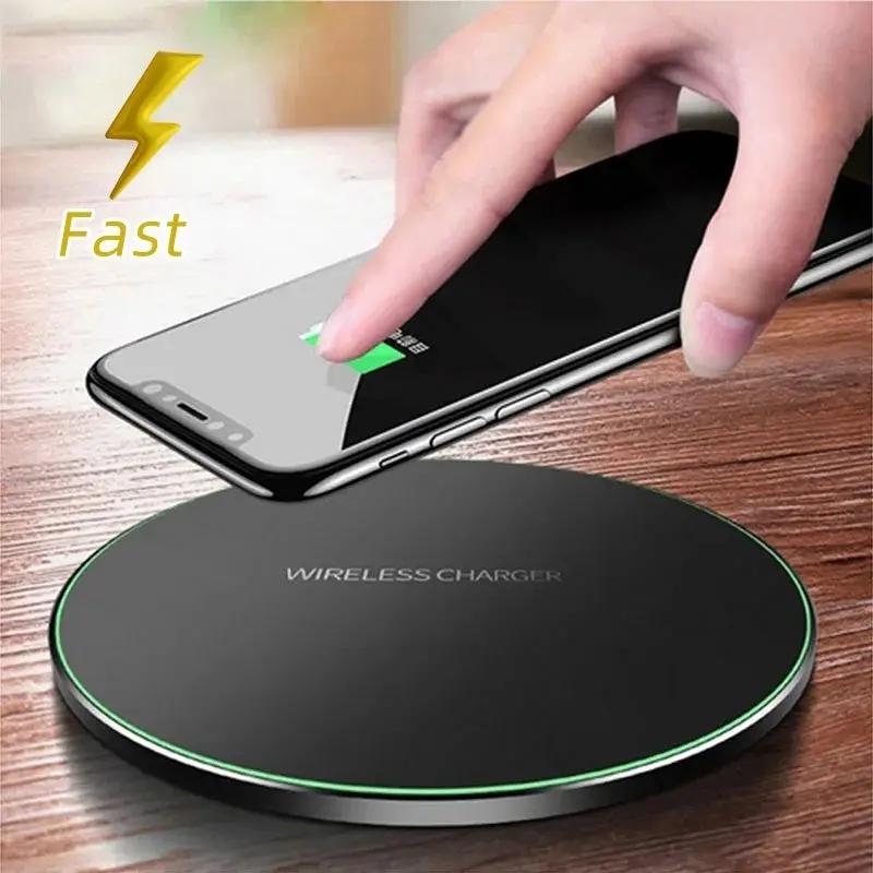 Wireless Charger For I-Phone Fast Wireless Charging Pad For Sam-sung High Speed - NordicTech