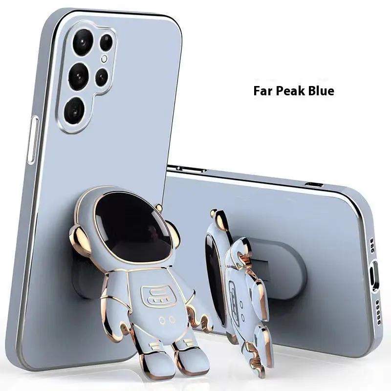Electroplating 6D Astronaut Bracket Phone Case - NordicTech