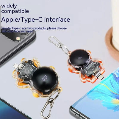 Small Keychain Emergency Power Bank - NordicTech