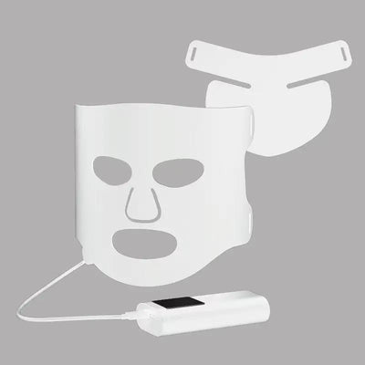LED Fototerapi Ansiktsmask - Hemmabruk Svart/Guld Sony