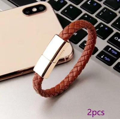 New Bracelet Charger USB Charging Cable Data Charging Cord For IPhone14 13 Max USB C Cable For Phone Micro Cable - NordicTech