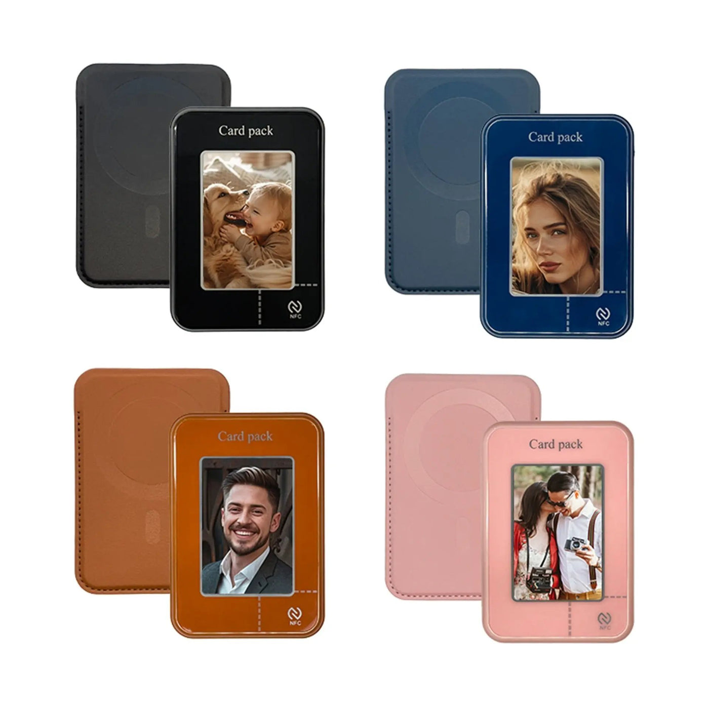 E-ink Screen Card Holder Magnetic Bracket Phone Case - NordicTech