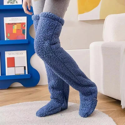 Soft Leg Warmers - Warm Keeping Socks for Home Use Sony