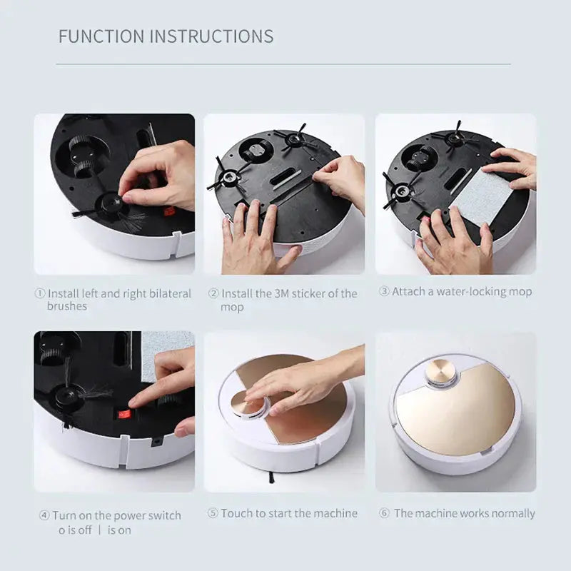 Smart Robot Vacuum Cleaner with APP Control OBA