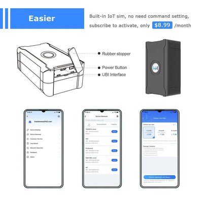 GPS Tracker Auto Echtzeitpositionierung Online-Tracking Diebstahlschutz - NordicTech