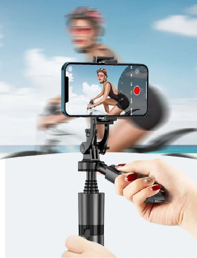 360 Auto Face Tracking Gimbal AI Smart Gimbal Face Tracking Auto Phone Holder For Smartphone Video Vlog Live Stabilizer Tripod - NordicTech