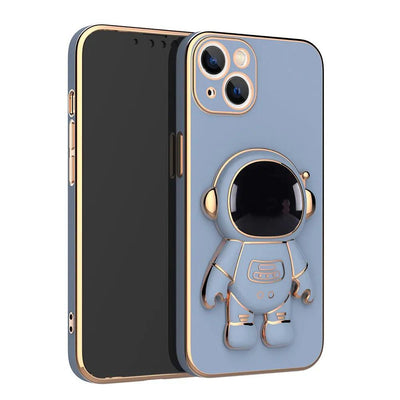 3D Astronaut Phone Case Anti-Drop Electroplating Bracket - NordicTech