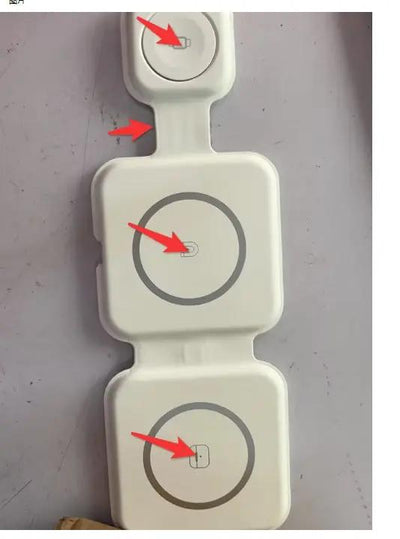 3 In 1 Magnetic Foldable Wireless Charger Charging Station Multi-device Folding Cell Phone Wireless Charger Gadgets - NordicTech