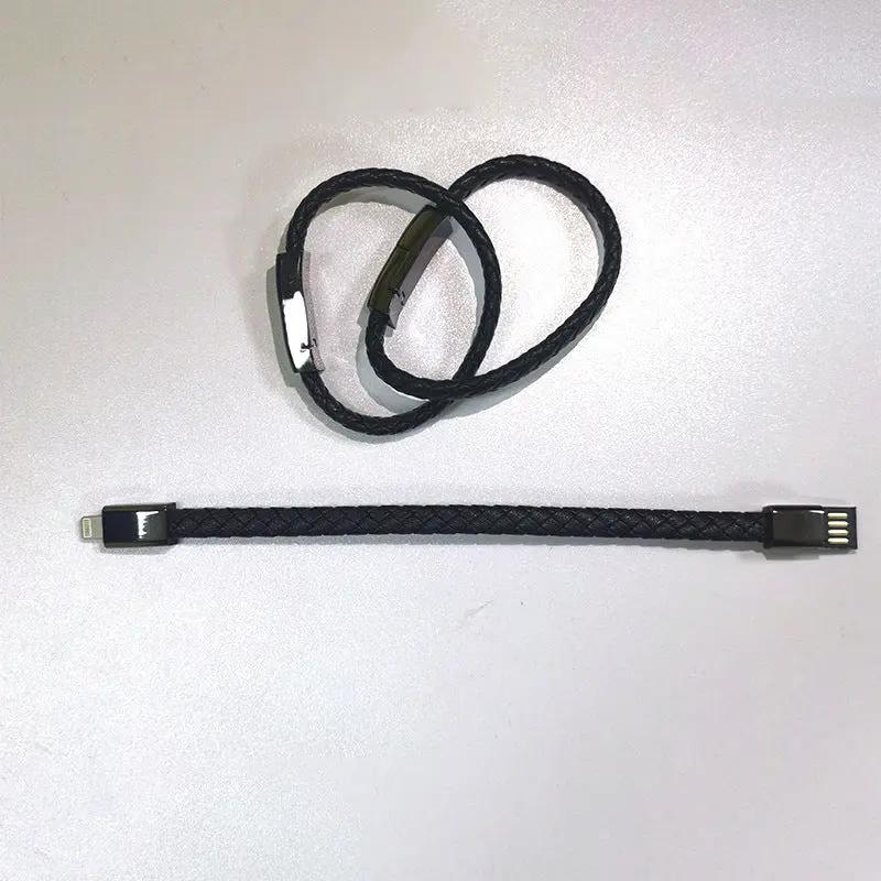 New Bracelet Charger USB Charging Cable Data Charging Cord For IPhone14 13 Max USB C Cable For Phone Micro Cable - NordicTech