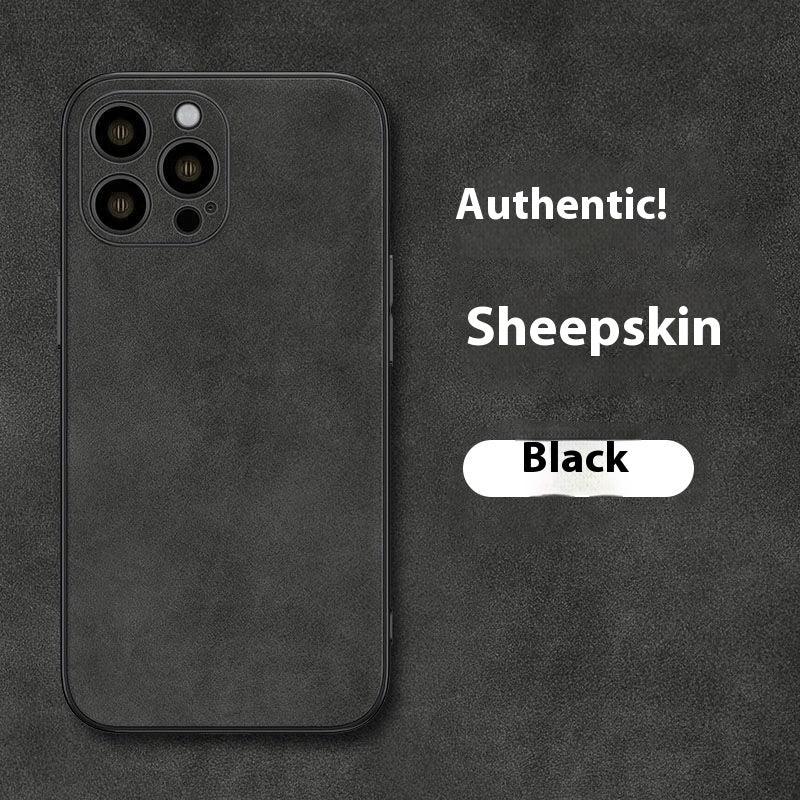 Mobile Phone Shell For IPhone Simple Sheepskin Men's High Sense - NordicTech