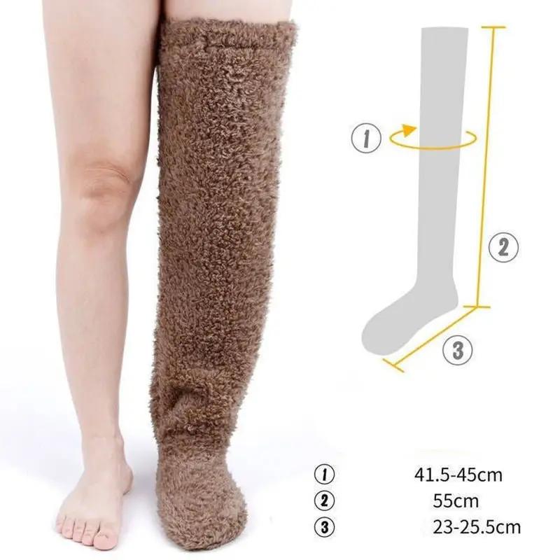 Soft Leg Warmers - Warm Keeping Socks for Home Use Sony