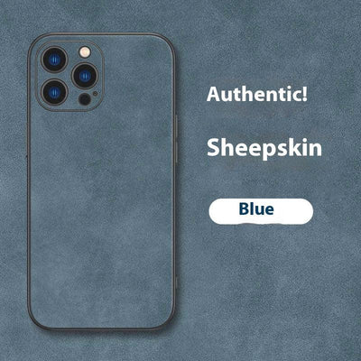 Mobile Phone Shell For IPhone Simple Sheepskin Men's High Sense - NordicTech