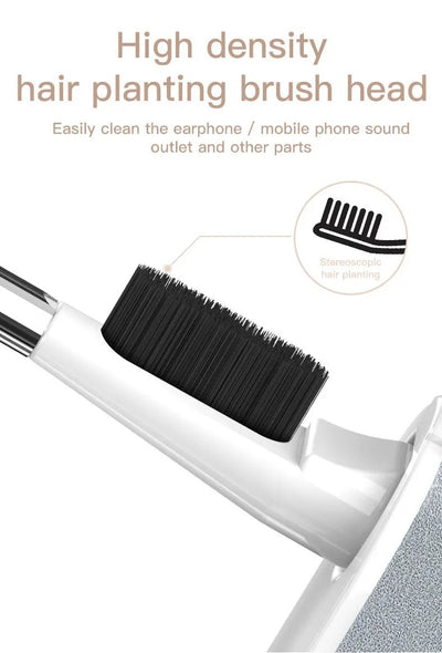 5 In 1 Screen Cleaner Kit Camera Phone Tablet Laptop Screen Cleaning Tools Earphone Cleaning Brush Pen For Office - NordicTech